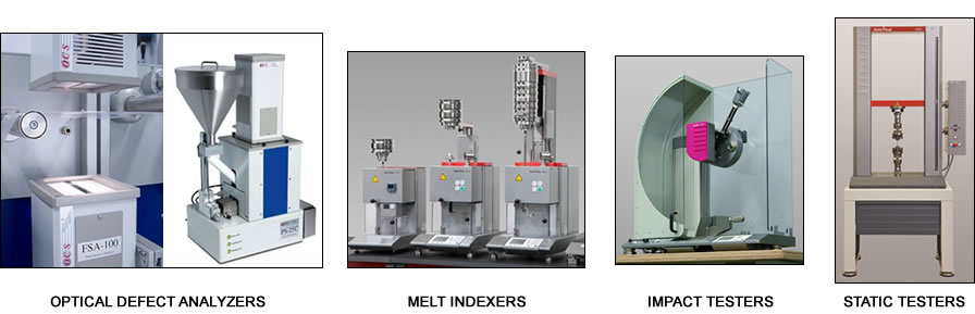 Southern Analytical Optical Defect Analyzers, Melt Indexers, Impact Testers, and Static Testers